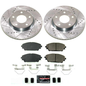 Power Stop 19-23 Mazda 3 Front Z23 Evolution Brake Kit