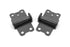 BMR 82-92 F-Body Motor Mount Kit Lower Solid - Black Hammertone