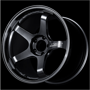 Advan RG-D2 17x9.0 +45 5-114.3 Machining & Black Gunmetallic Wheel