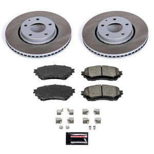 Power Stop 2021 Mazda 6 Front Semi-Coated Rotor Kit