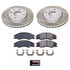 Power Stop 05-09 Kia Spectra5 Front Semi-Coated Rotor Kit