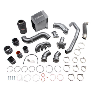 Wehrli 07.5-2010 Chevrolet 6.6L Duramax LMM Stage 3 High Flow Bundle Kit - WCFab Grey