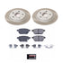 Power Stop 09-13 Toyota Matrix Rear Semi-Coated Rotor Kit