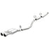 MagnaFlow 2017+ Honda Civic 1.5L 409 SS Single Exit Polished 4.5in Dual Tips Cat-Back Exhaust