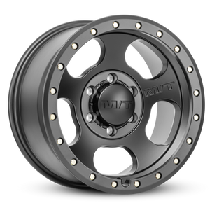 Mickey Thompson Canyon Pro Black Wheel - 17X9 5X5 BP 4.53in BS -12 Offset 71.6mm Bore