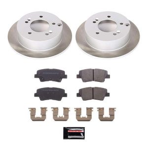 Power Stop 09-10 Hyundai Sonata Rear Semi-Coated Rotor Kit