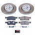 Power Stop 11-12 Jeep Grand Cherokee Front Semi-Coated Rotor Kit