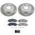 Power Stop 2011 Ram Dakota Front Semi-Coated Rotor Kit