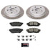 Power Stop 2018 Toyota C-HR Rear Semi-Coated Rotor Kit