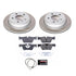 Power Stop 17-20 BMW 430i xDrive Gran Coupe Rear Semi-Coated Rotor Kit