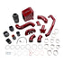 Wehrli 2007.5-2010 Chevrolet Duramax 6.6L LMM Stage 2 High Flow Intake Bundle Kit - WCFab Red