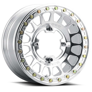 Method MR413 Beadlock 15x10 / 5+5/0mm Offset / 4x156 / 120mm CB Polished Wheel