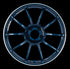 Advan RZII 15x8.0 +35 4-100 Racing Indigo Blue and Ring Wheel