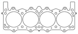 Cometic Chrysler A-4 Midget Block .040in MLS Cylinder Head Gasket - 4.165in Bore