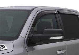 AVS 2019 RAM 1500 Crew Cab Ventvisor Outside Mount Front & Rear Window Deflectors 4pc - Smoke