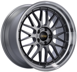 BBS LM 19x9.5 5x120 ET35 Diamond Black Center Diamond Cut Lip Wheel -82mm PFS/Clip Required