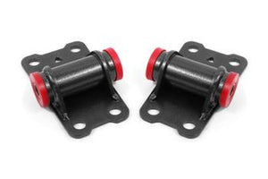 BMR 82-92 F-Body Motor Mount Kit Lower Poly - Black Hammertone