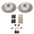 Power Stop 98-00 Mercedes-Benz E430 Rear Semi-Coated Rotor Kit