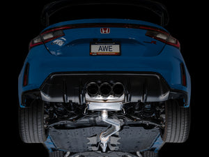 AWE Tuning 2023 Honda Civic Type R FL5 Touring Edition Exhaust w/ Triple Diamond Black Tips