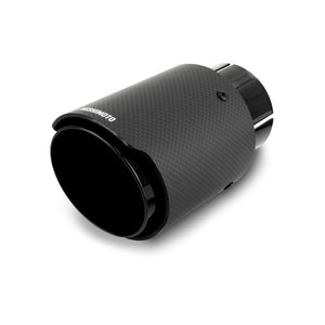 Mishimoto Carbon Fiber Muffler Tip 2.5in Inlet 3.5in Outlet Black