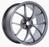BBS FI 20x10.75 5x114.3 ET56 CB67 Titanium Wheel -82mm PFS/Clip Req