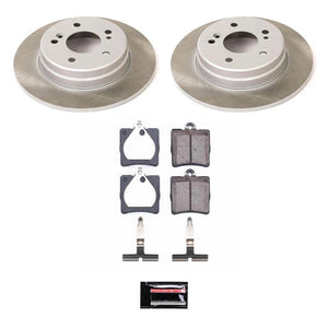 Power Stop 01-04 Mercedes-Benz SLK320 Rear Semi-Coated Rotor Kit