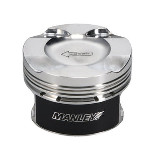 Manley BMW N55/S55 37cc Platinum Series Dish Extreme Duty Piston Set - 84.5mm Bore