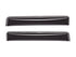 WeatherTech 2011-2015 Volkswagen Jetta/GLI Rear Side Window Deflectors - Dark Smoke