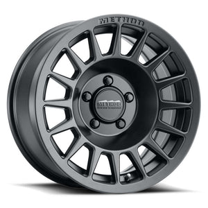 Method MR707 Bead Grip 17x7.5 / 50mm Offset / 6x130 BP / 84.1mm CB / 6.2in BS Matte Black Wheel