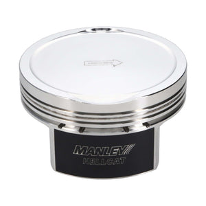 Manley Chrysler 6.2L Hemi Platinum Pistons Stock Stroke 4.095in Bore -6.5cc Dish 3.579in Stroke