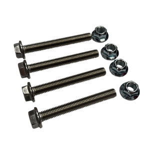 Kooks Locking Ball and Socket Bolt Kit (2 Bolts/2 Nuts/Locking Hardware)