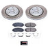 Power Stop 19-22 Honda Passport Front Semi-Coated Rotor Kit