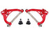 BMR 70-81 Chevrolet Camaro A-Arms Upper Non-Adjustable Delrin Std Ball Joint - Red