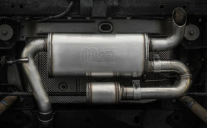 MagnaFlow 07-18 Jeep Wrangler JK Overland Series Axle-Back Exhaust System