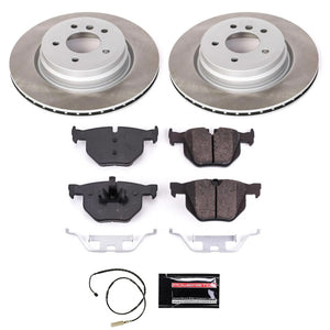 Power Stop 11-13 BMW 335is Rear Semi-Coated Rotor Kit