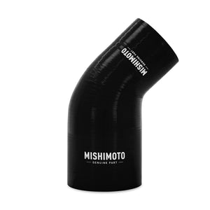 Mishimoto Silicone Reducer Coupler 45 Degree 2.5in to 3.5in - Black