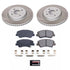 Power Stop 12-17 Kia Rio Front Semi-Coated Rotor Kit