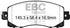 EBC 2018+ Subaru Crosstrek Redstuff Front Brake Pads
