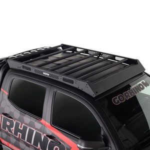 Go Rhino 16-23 Toyota Tacoma DC Ceros Low Profile Roof Rack - Tex. Blk