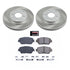 Power Stop 02-06 Toyota Camry Front Semi-Coated Rotor Kit