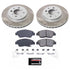 Power Stop 03-05 Honda Civic Front Semi-Coated Rotor Kit