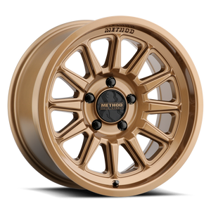 Method MR323 17x9 5X114.3 BP -38 Offset 3.47in BS 83mm Bore Gloss Bronze Wheel