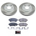 Power Stop 97-98 Pontiac Trans Sport Front Semi-Coated Rotor Kit