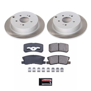 Power Stop 10-11 Mitsubishi Endeavor Rear Semi-Coated Rotor Kit