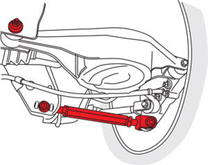 SPC Performance 03-08 Nissan 350Z/03-07 Infiniti G35 Rear Adjustable Camber Arm