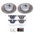 Power Stop 04-10 BMW X3 Rear Semi-Coated Rotor Kit