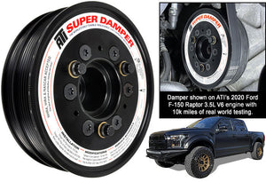 ATI Damper - 6.78in - Alum - 6 Grv - Ford Ecoboost 3.3L/3.5L/3.7L V6