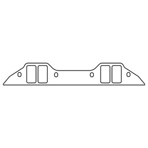 Cometic Chrysler BB B/RB V8 .060in Fiber Intake Mani Gskt Set-2.260in x 1.210in Rectangular Ports