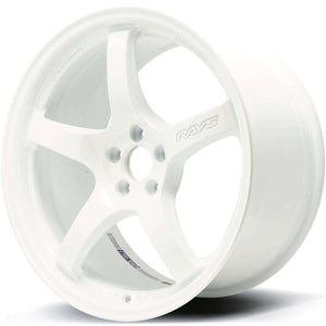 Gram Lights 57CR 15x8.0 +35 4-100 Ceramic White Wheel