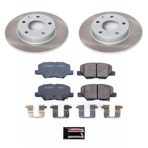 Power Stop 14-16 Mazda 3 Rear Semi-Coated Rotor Kit